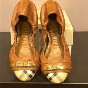 Burberry Haymarket Aston Ballerina